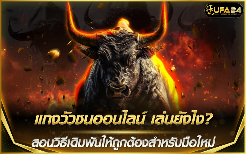 แทงวัวชนออนไลน์ เล่นยังไง? สอนวิธีเดิมพันให้ถูกต้องสำหรับมือใหม่