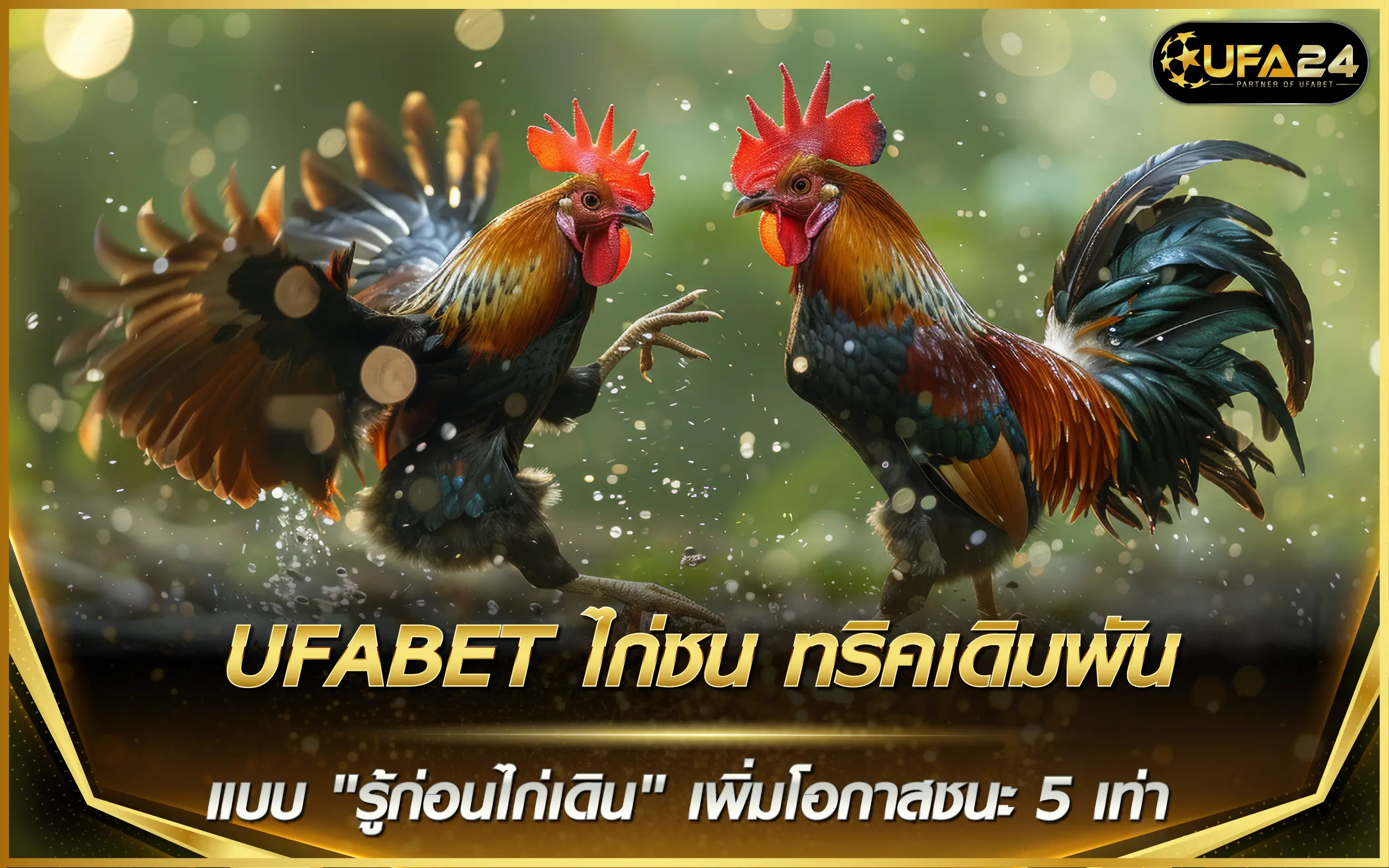 UFABET ไก่ชน ทริคเดิมพันแบบ รู้ก่อนไก่เดิน เพิ่มโอกาสชนะ 5 เท่า