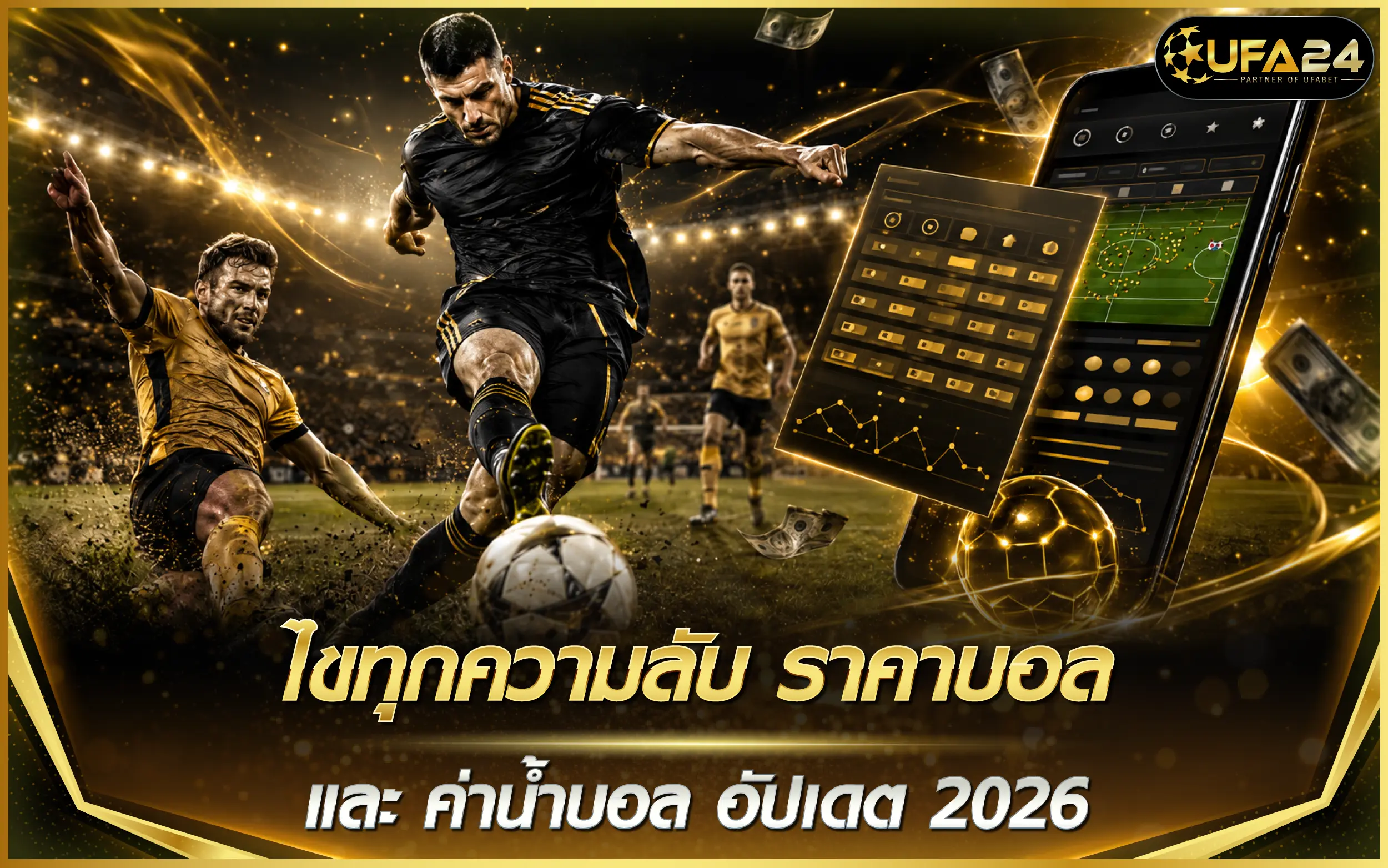 ไขทุกความลับ ราคาบอล และ ค่าน้ำบอล อัปเดต 2026
