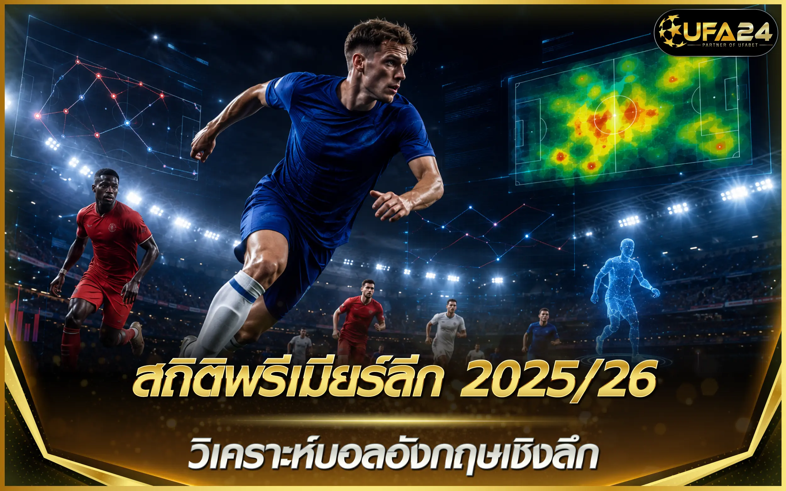 สถิติพรีเมียร์ลีก 2025/26 วิเคราะห์บอลอังกฤษเชิงลึก