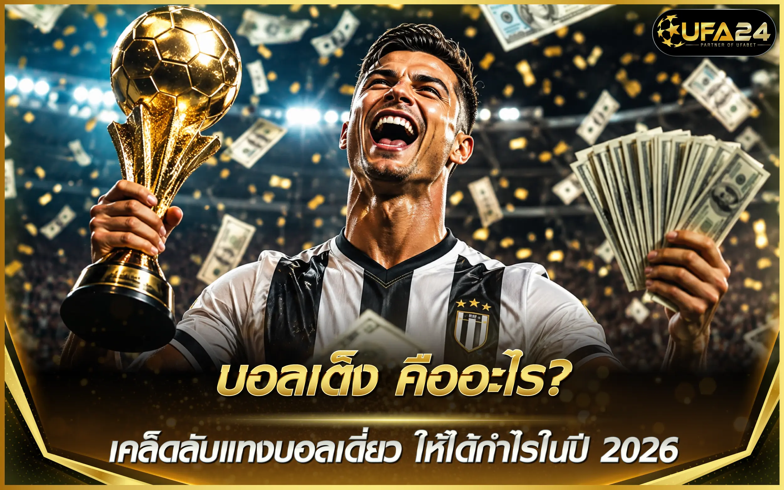 บอลเต็ง คืออะไร? ไขทุกเคล็ดลับ แทงบอลเดี่ยว ให้ได้กำไรในปี 2026