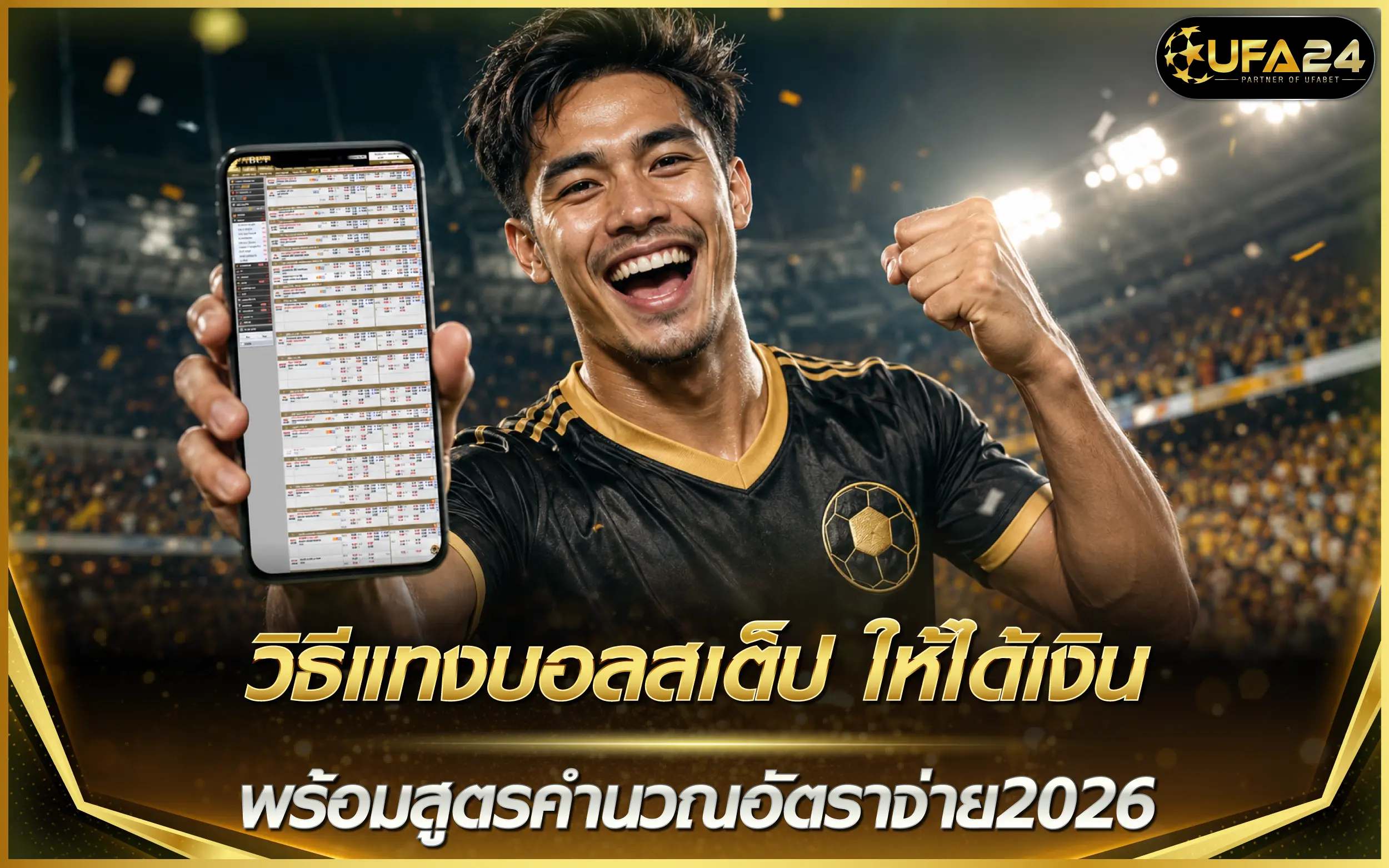 รีวิว วิธีแทงบอลสเต็ป ให้ได้เงิน พร้อมสูตรคำนวณอัตราจ่าย2026
